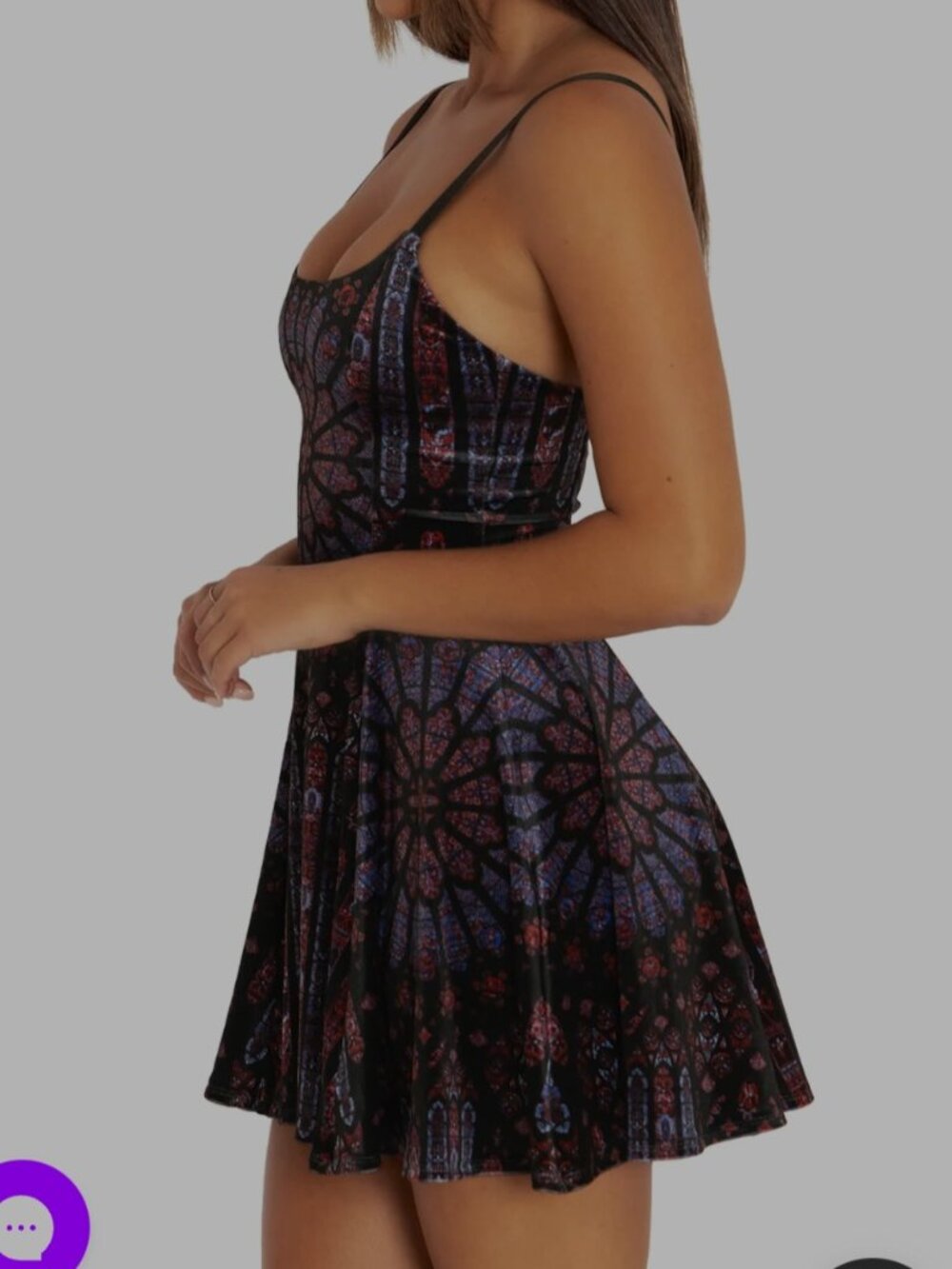 Blackmilk Basilica velvet mini - Picture 2 of 8
